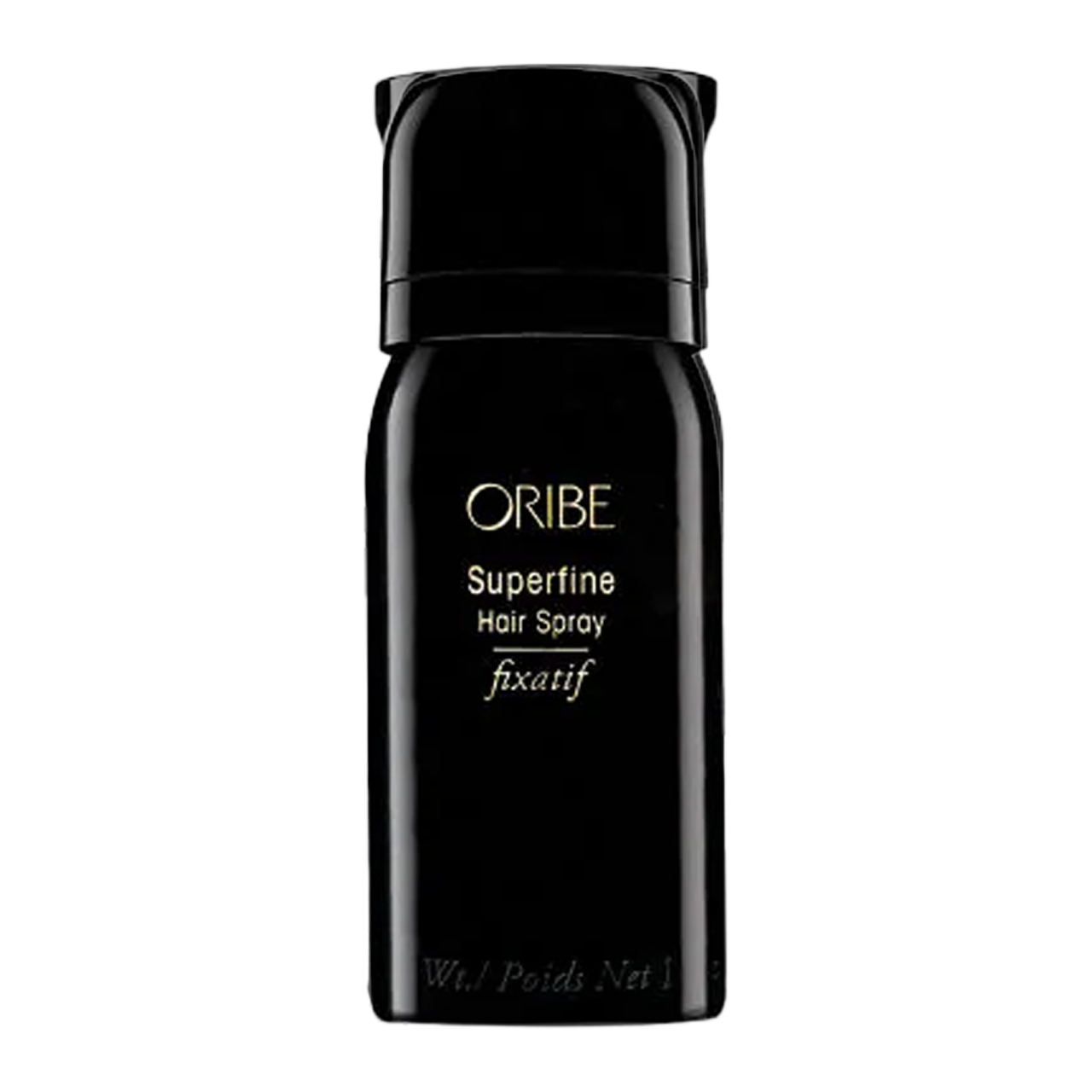 ORIBE Superfine Hair Spray in trial size, perfect for styling and finishing hair, available with a $75 purchase online.