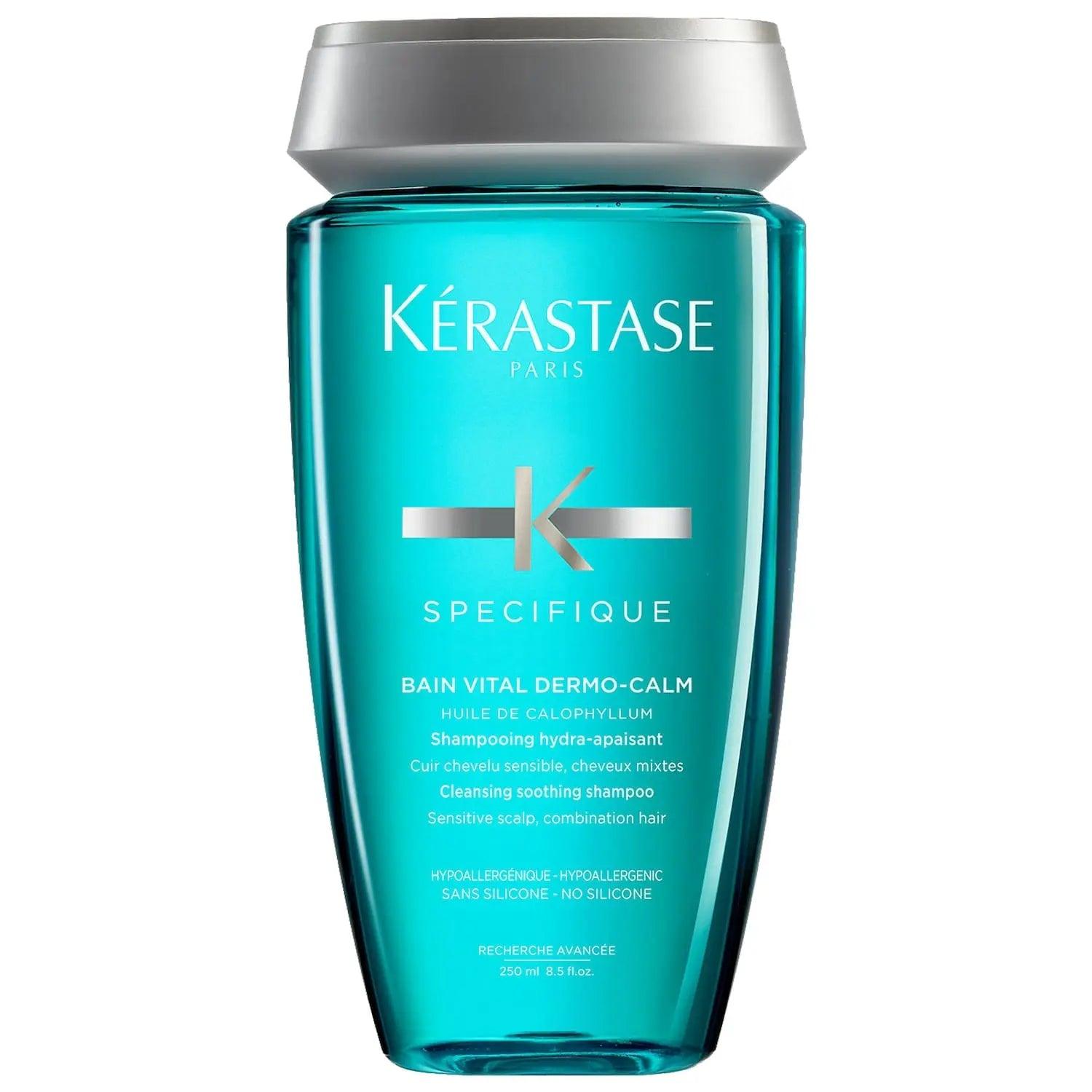 Kérastase Specifique Bain Vital Dermo-Calm Shampoo for Sensitive Scalp, Combination Hair, 250ml