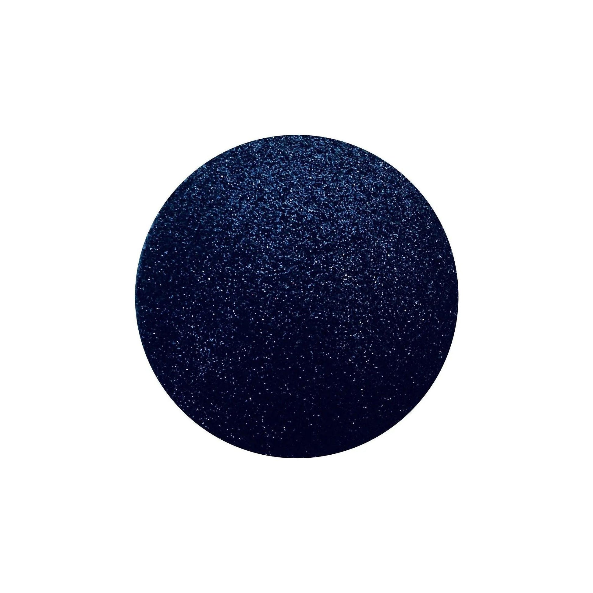 Black Magic bath bomb in dark blue color with a glittery finish. Perfect for a relaxing bath experience.