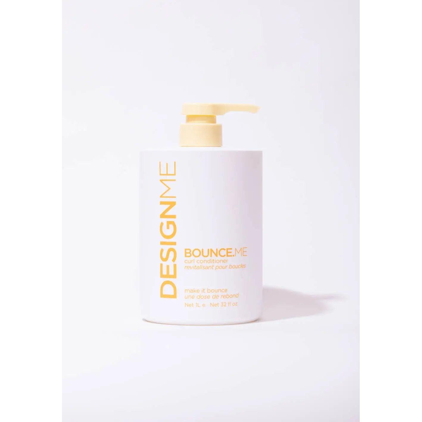 Design.Me BOUNCE.ME curl conditioner 10 fl oz bottle on white background