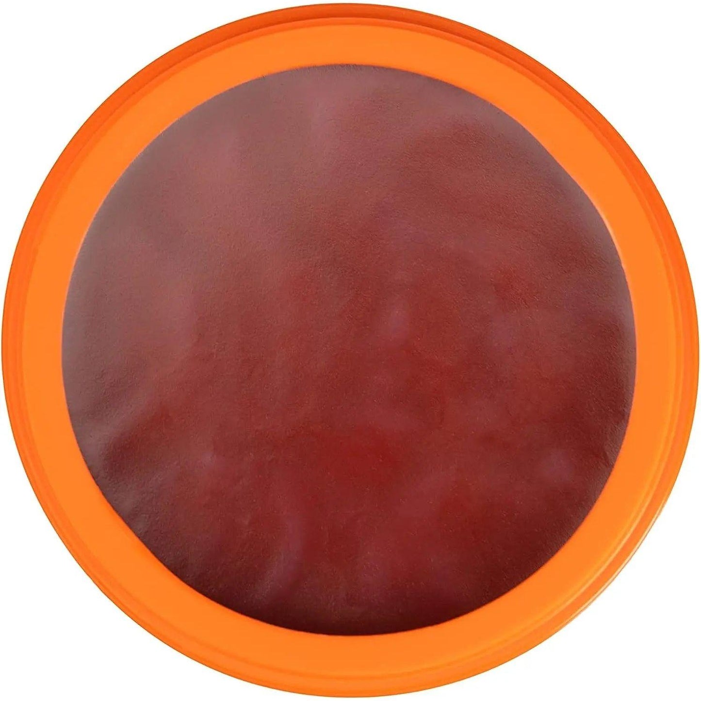 Carrot Cream tanning product in an orange container showcasing its deep brown formula for a faster, deeper tan.