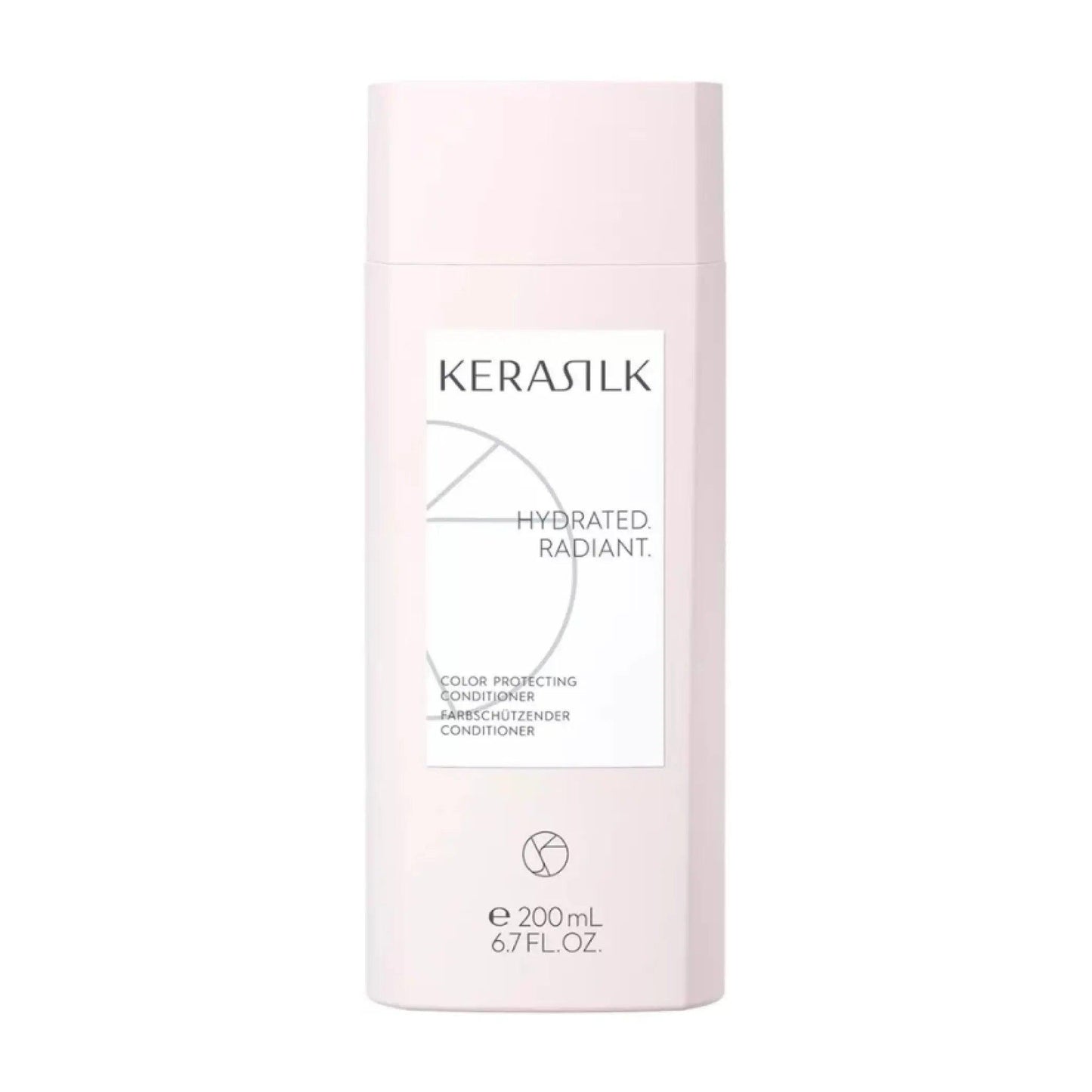 KERASILK Color Protecting Conditioner 200ml bottle for vibrant color-treated hair, hydrates and protects from damage.