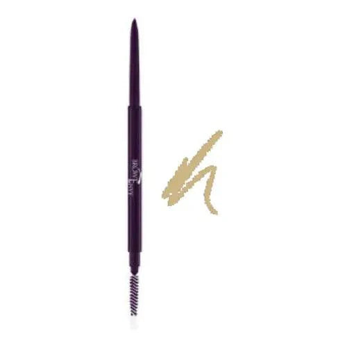 EyEnvy® Browenvy™ Pencil with fine tip and spoolie, ideal for creating natural-looking, full eyebrows quickly.