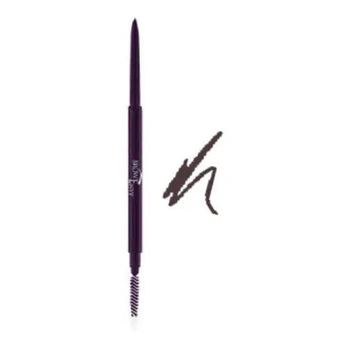 Eyenvy® Browenvy™ Pencil with fine tip and spoolie brush for creating natural-looking eyebrows.