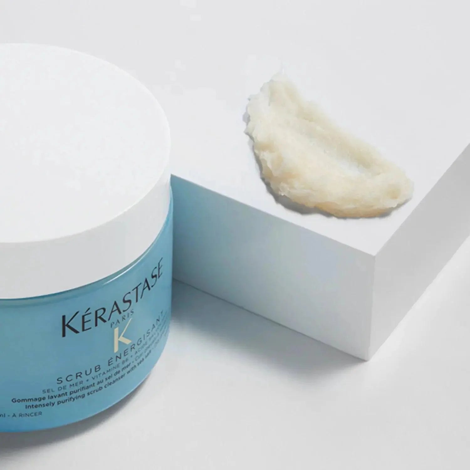 Kérastase Scrub Energisant Exfoliant Paste for Scalp on Display