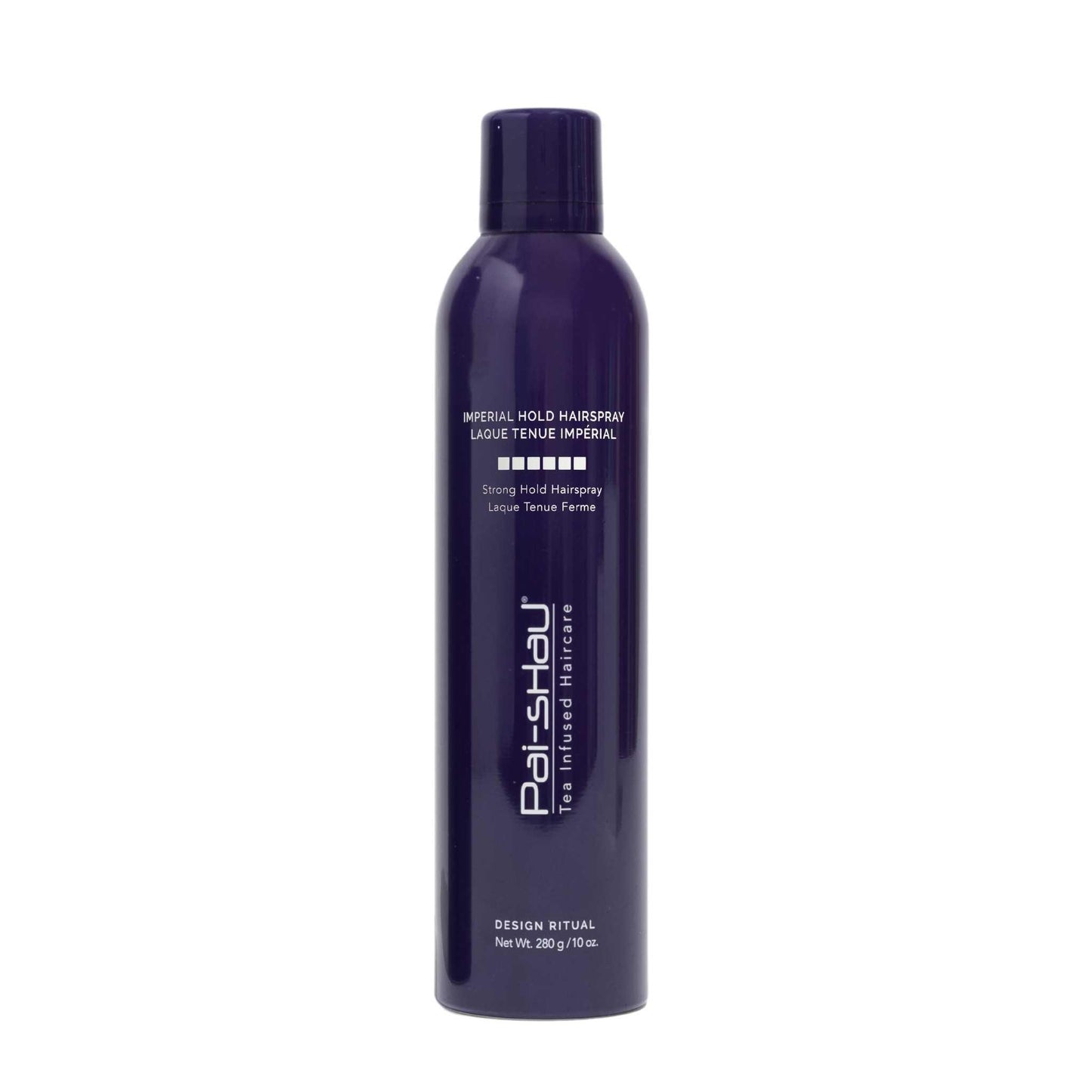 Imperial Hold Hairspray spray can for strong hold and shine, perfect for structured hairstyles and all-day styling.