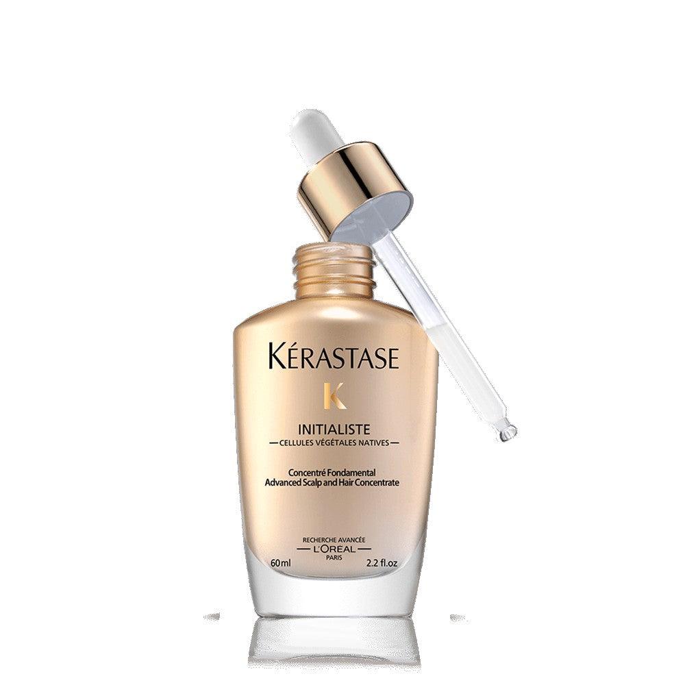 Kérastase Initialiste Advanced Scalp and Hair Concentrate 60ml bottle with dropper for healthy scalp and hair treatment