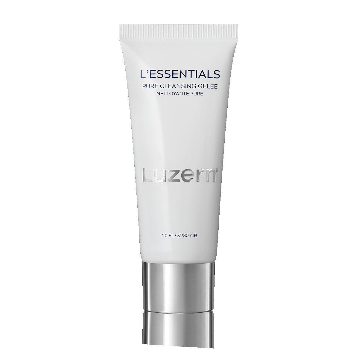 Luzern L'Essentials Pure Cleansing Gelée tube for skincare.