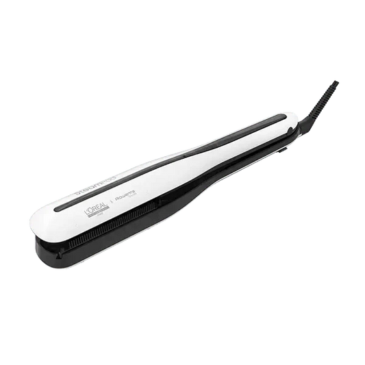 L'Oréal Professionnel Steampod 3.0 hair straightener with advanced steam technology for smoother styling.