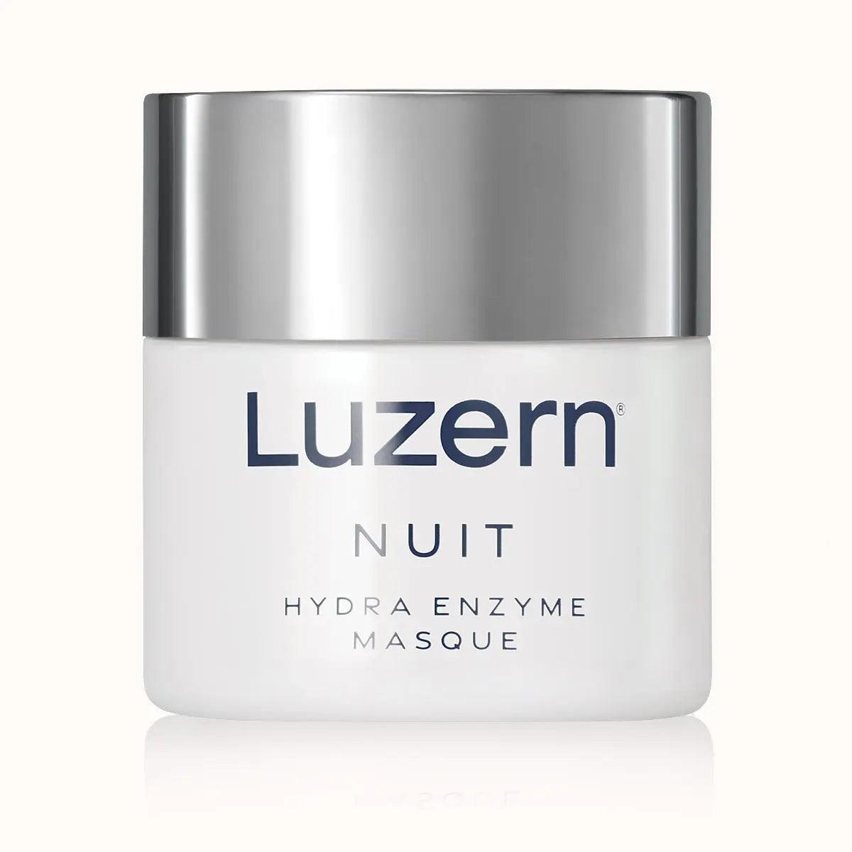 Luzern Nuit Hydra Enzyme Masque - Premium skincare product for deep hydration and rejuvenation.