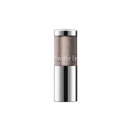 Malu Wilz Perfect Eye Powder in sleek silver container, showcasing finely milled eyeshadow for vibrant eye definition.