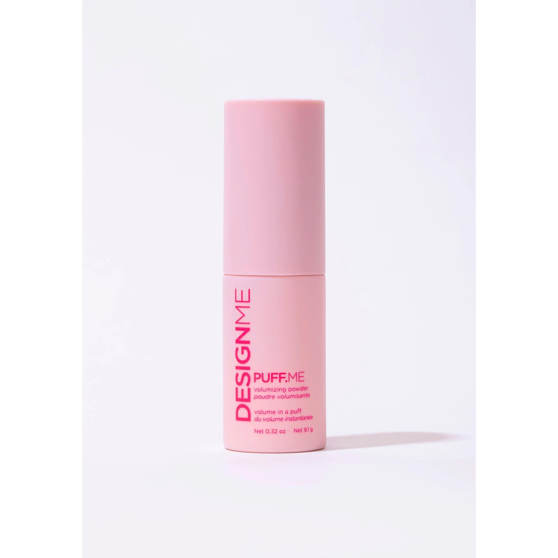 Design Me Puff Me Volumizing Powder Spray Bottle on White Background