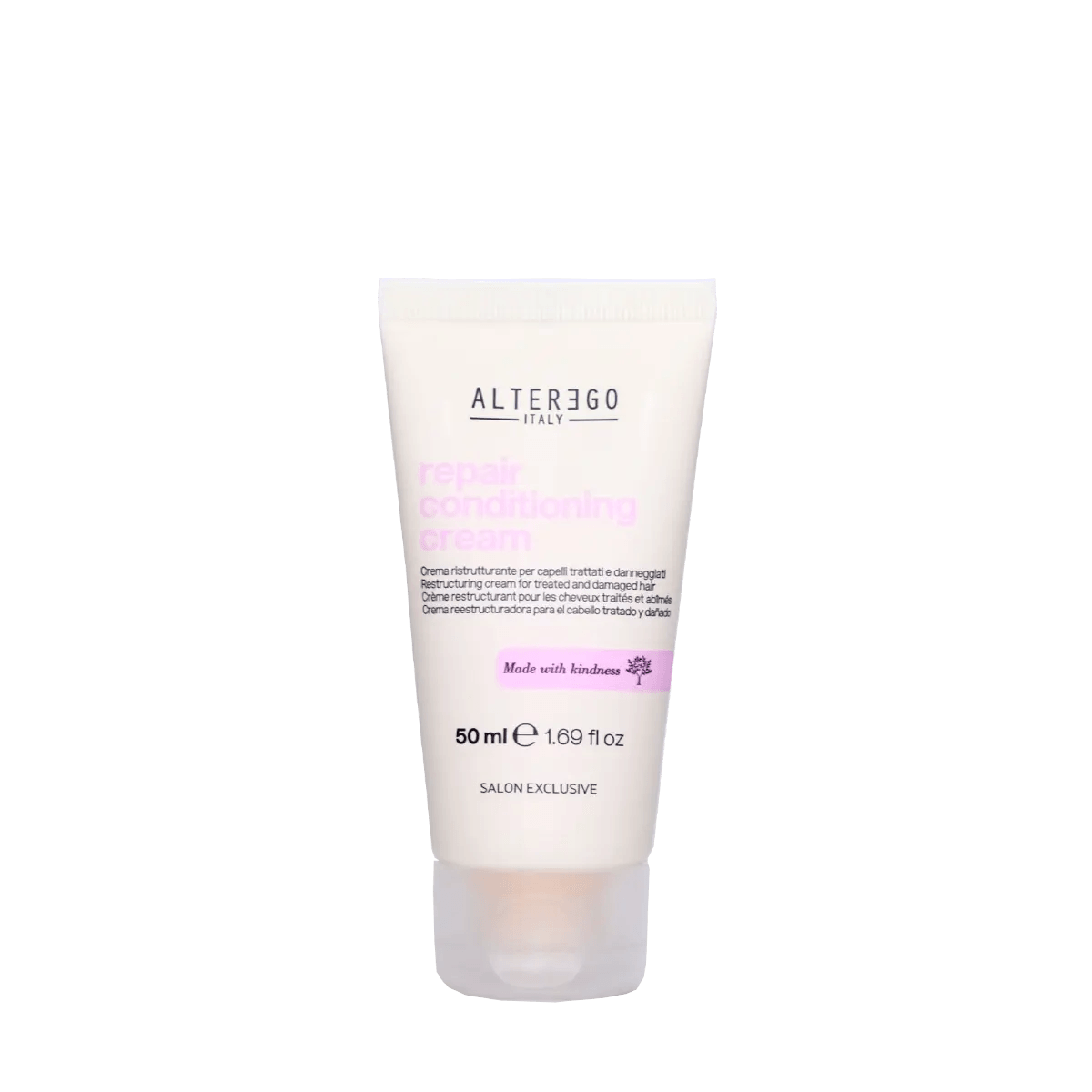 Repair Conditioning Cream by Alter Ego, 50 ml tube designed for deep nourishment and hair strengthening.