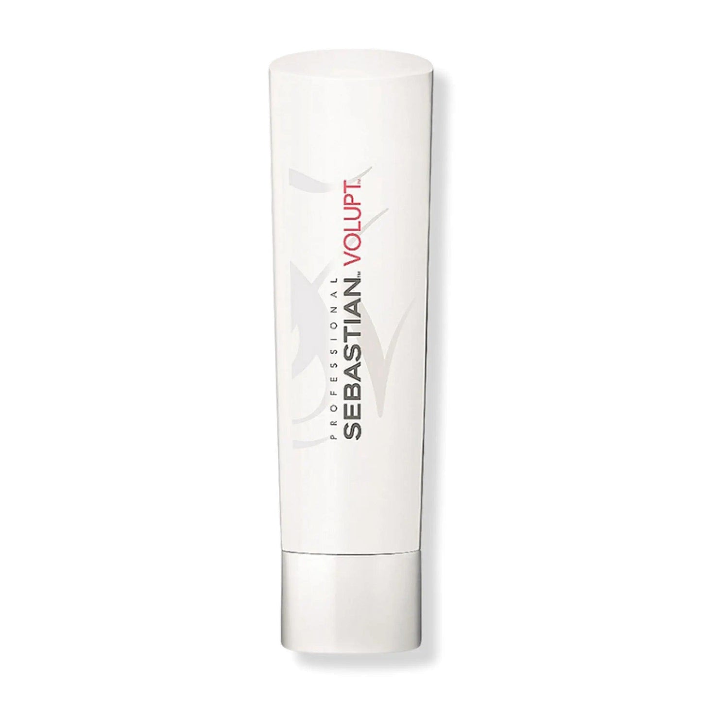 Sebastian Volupt Conditioner bottle for hydration, volume, and softness with bamboo extract, ideal for detangling hair.