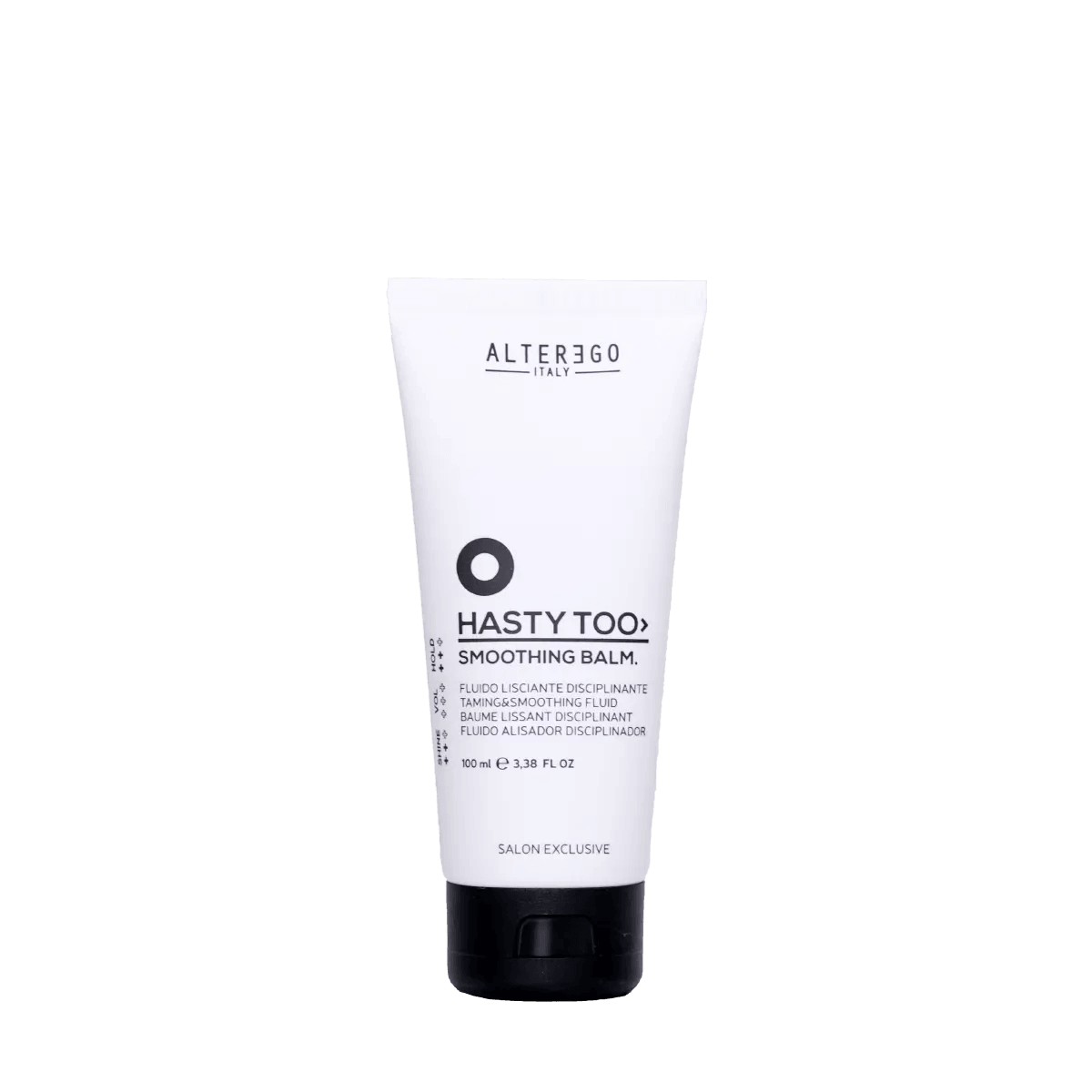 Smoothing Balm by Alter Ego Italy, anti-frizz and anti-humidity treatment for glossy, hydrated hair.