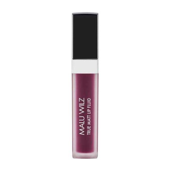 Malu Wilz True Matt Liquid Lipstick in sleek packaging featuring a vibrant berry shade, 6ml size for bold, long-lasting color.