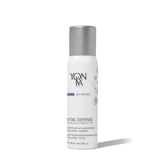 Vital Defense Multi-protection Mist for skin protection against environmental stress and premature aging.