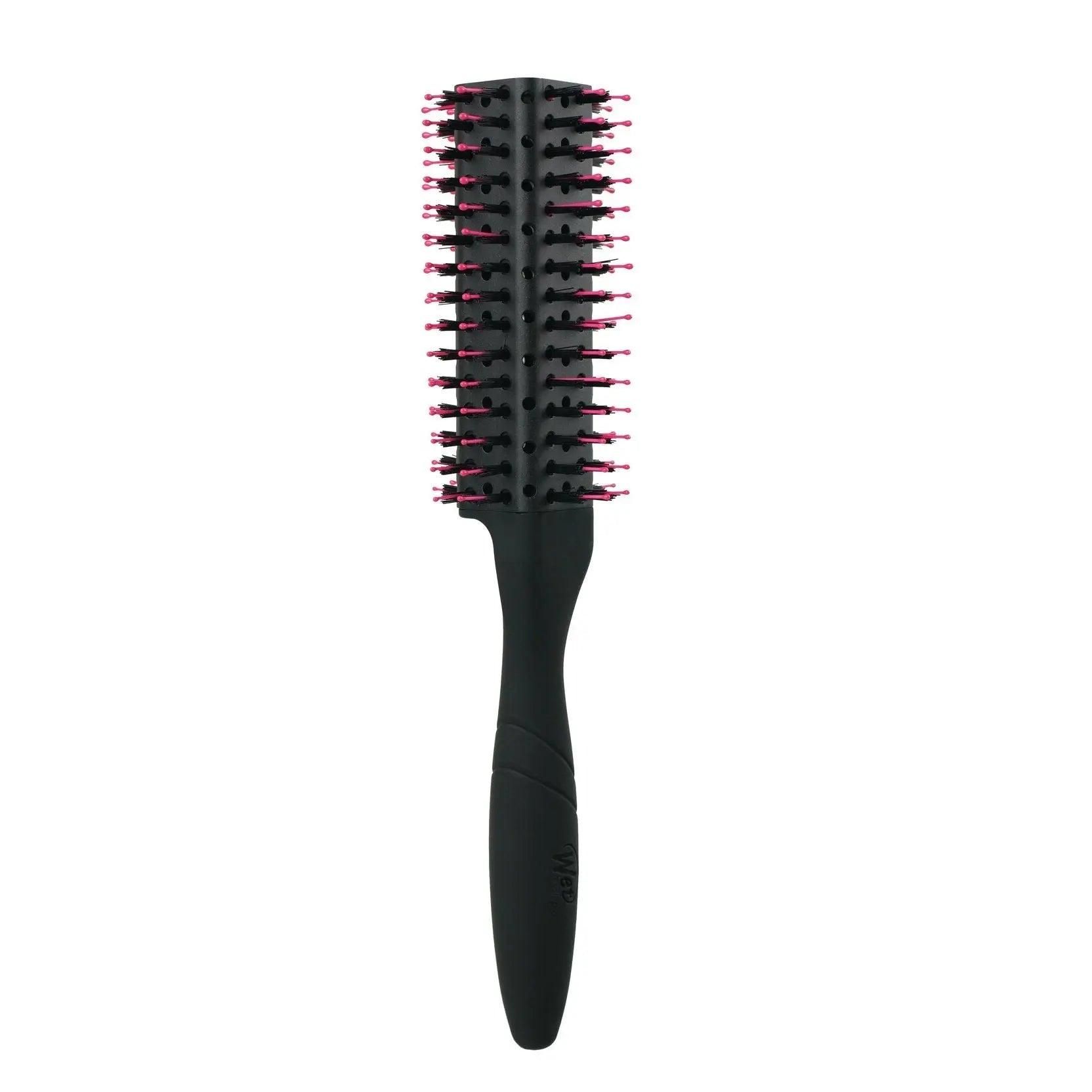 Wet Brush Pro Fast Dry Round Brush in square shape for fast styling, airflow, and damage protection with HeatFlex™ bristles.