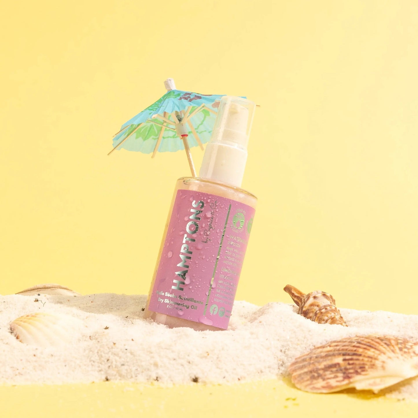 HAMPTONS - DRY SHIMMERING OIL Caprice & Co Claudia Iacono