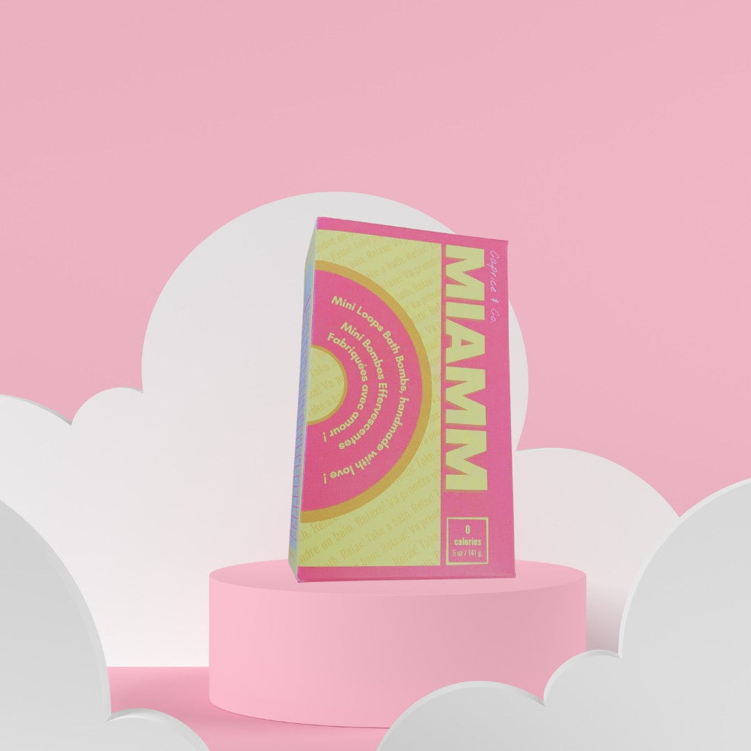 MIAMM - MINI BATH BOMBS Caprice & Co Claudia Iacono