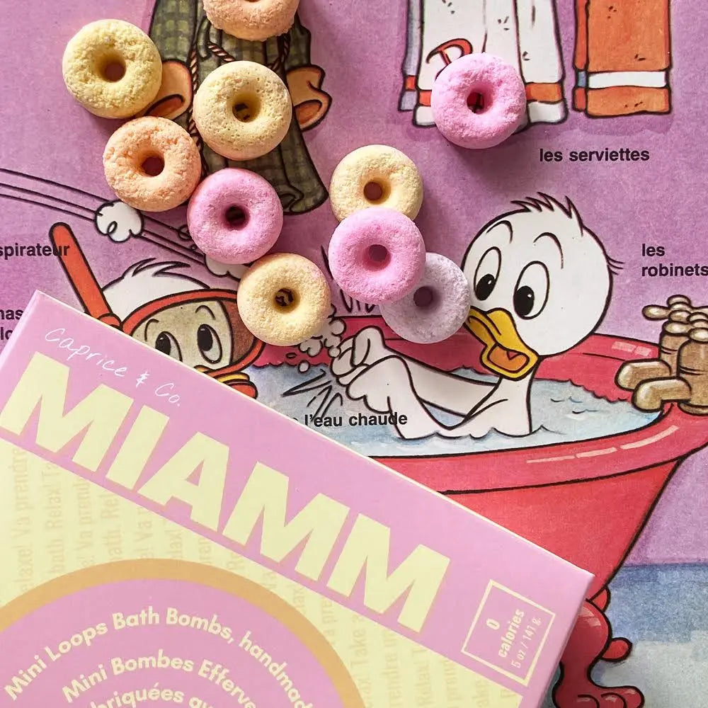 MIAMM - MINI BATH BOMBS Caprice & Co Claudia Iacono