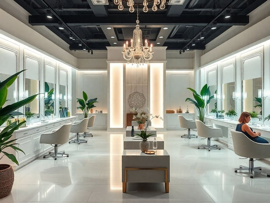 Interior of Salon Deauville with elegant decor and lighting.