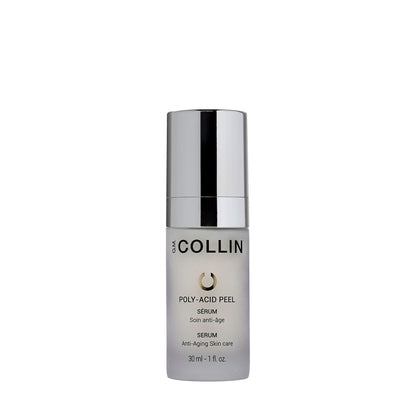 Poly-acid Peel Serum by Collin, 30ml bottle for anti-aging and skin rejuvenation.