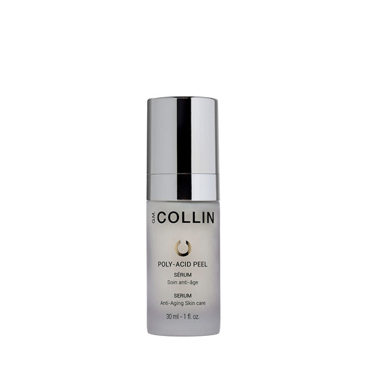 Poly-acid Peel Serum by Collin, 30ml bottle for anti-aging and skin rejuvenation.