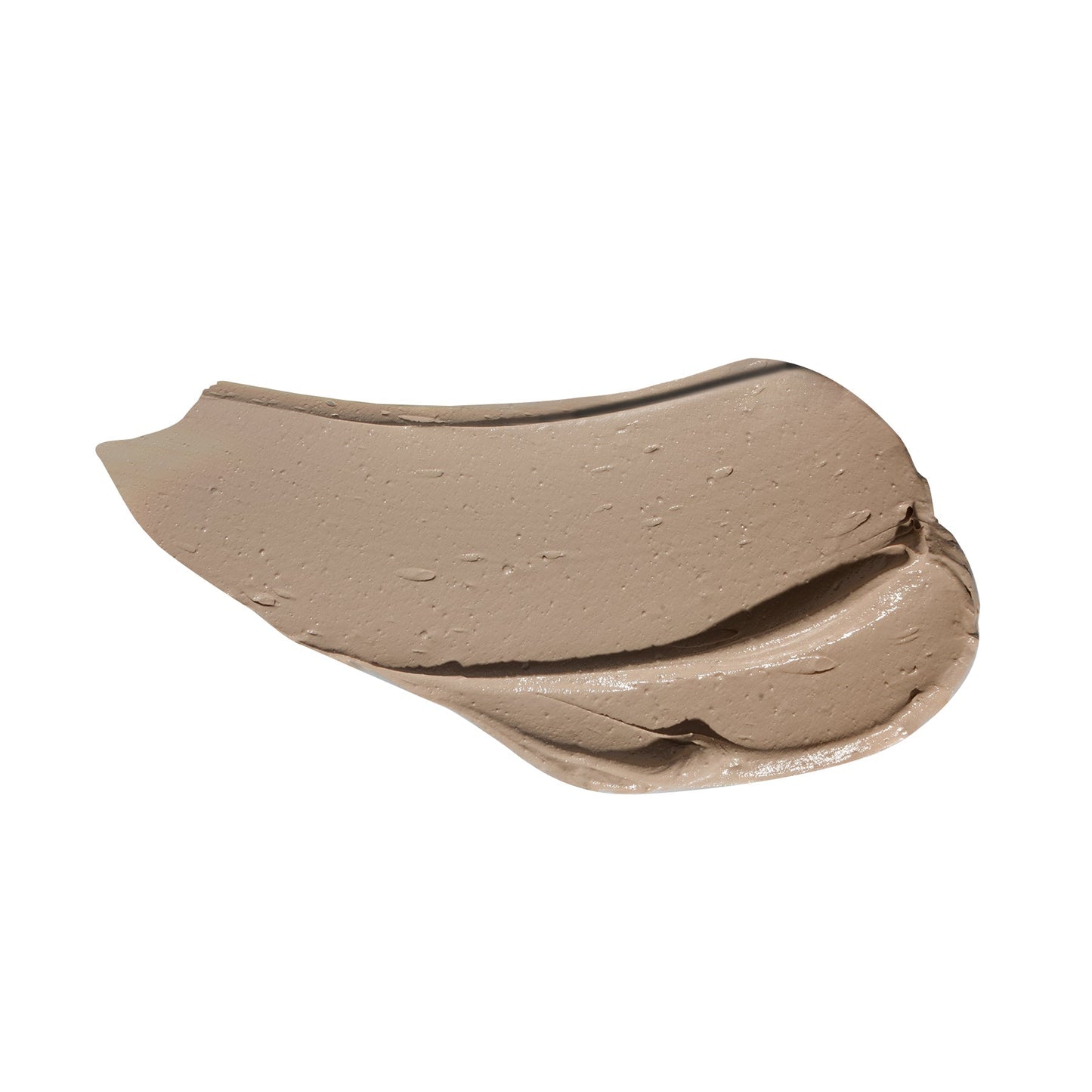 Creamy texture of SPF 45 tinted sunscreen showcasing its smooth application for a flawless complexion.