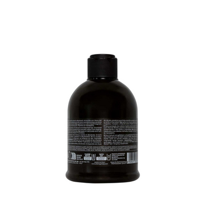 Back view of Color Care Shampoo bottle highlighting ingredients and usage instructions. Free from sulfates and parabens.
