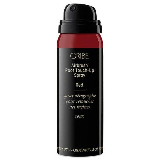 Oribe Airbrush Root Touch-Up Spray Red 1.8 oz can for root touch-up and hair color maintenance.