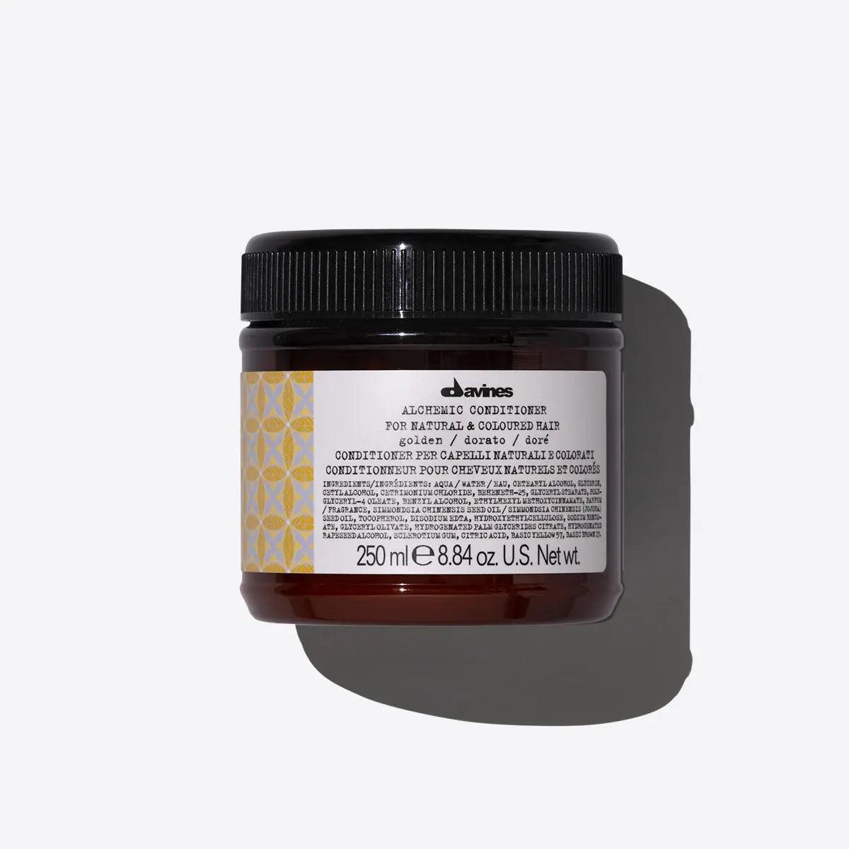 "Davines Alchemic Conditioner for Natural and Colored Hair - 250 ml jar"