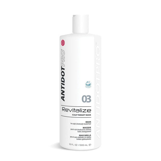 AntidotPro 03 Revitalize 1000ML scalp therapy mask for soothing and revitalizing scalp and hair health.