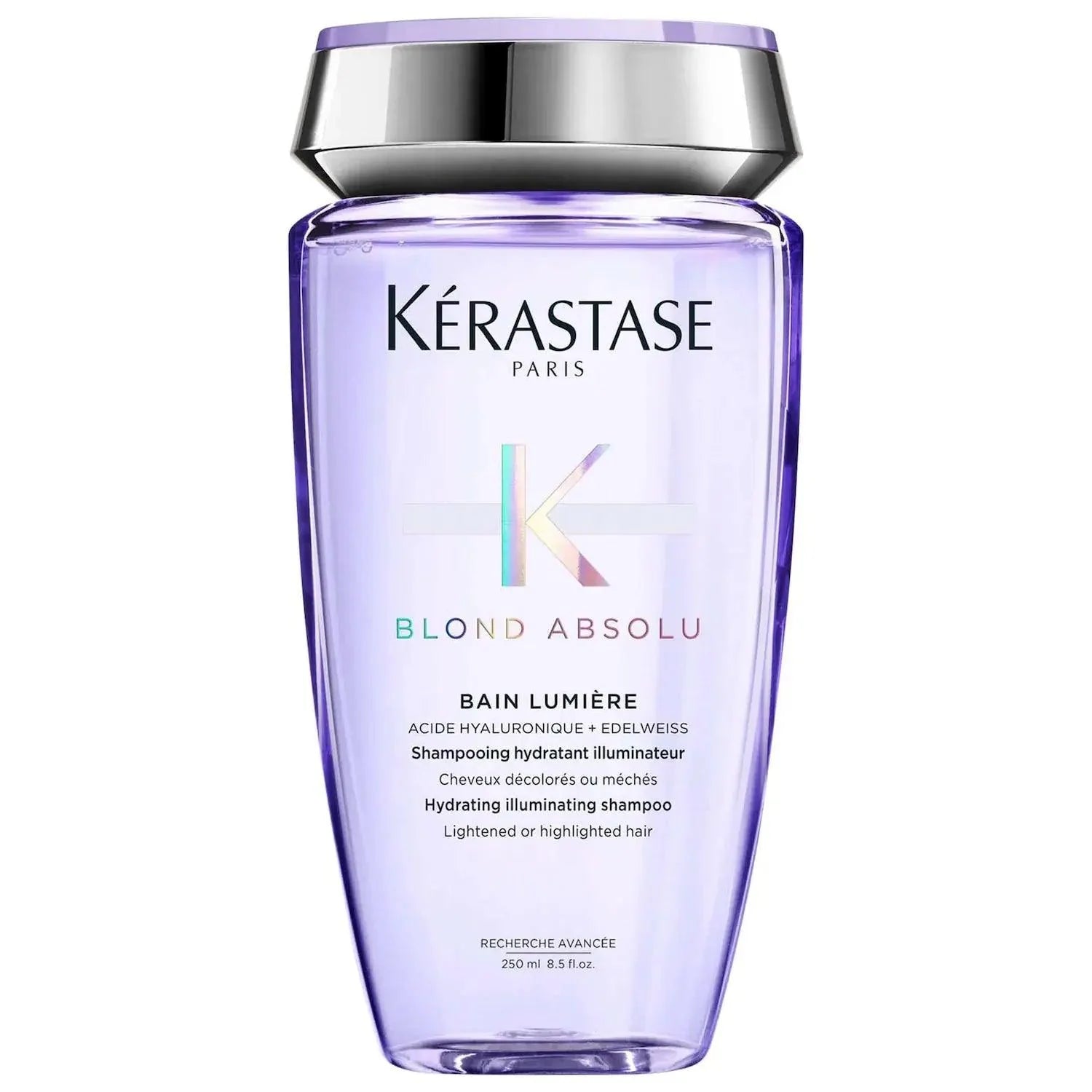 Kérastase Blond Absolu Bain Lumière hydrating illuminating shampoo for lightened or highlighted hair, 250 ml bottle