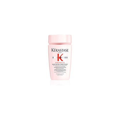 Kérastase Genesis Bain Nutri-Fortifiant Shampoo Bottle on White Background