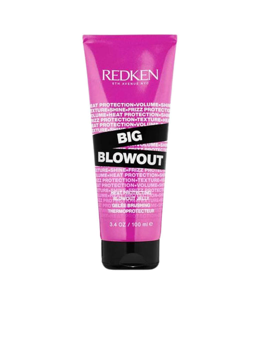 Redken Big Blowout styling product tube for maximum hair volume and body, suitable for all hair types and textures.
