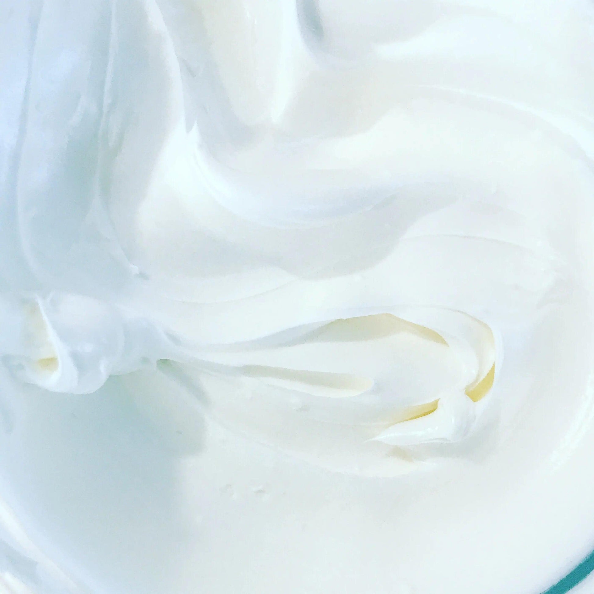 creamy texture of Butter Me Up whipped body butter with a smooth, fluffy consistency ideal for hydration and skin softness.