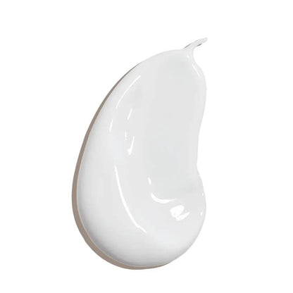 Smooth drop of Classic Face Organic Sunscreen Lotion SPF 30 in cucumber scent, showcasing its creamy texture.