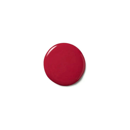 Rich red color depositing mask spread on a surface, showcasing its vibrant hue and smooth texture for hair rejuvenation.