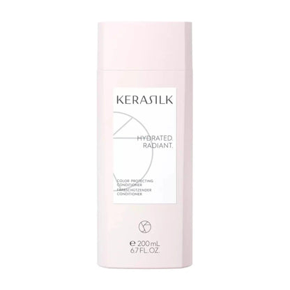 KERASILK Color Protecting Conditioner 200ml bottle for vibrant color-treated hair, hydrates and protects from damage.