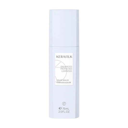 Kérastase Color Sealer, 75ml bottle for enhancing and protecting color-treated hair, promoting shine and vibrancy.