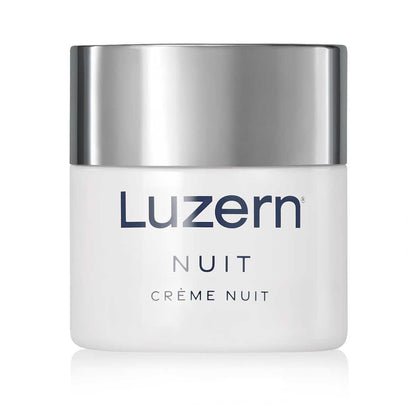 Luzern Crème Nuit - nighttime treatment crème for firming and hydrating neck and décolleté area.