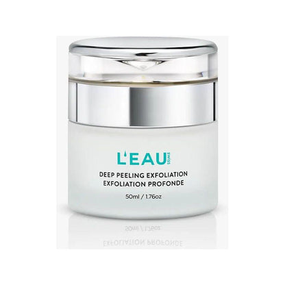 Deep peeling exfoliation cream in a 50ml jar, designed for gentle yet effective cleansing of pores.