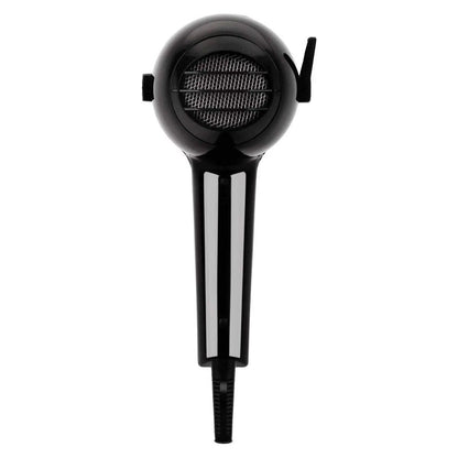 Elchim Classic 2001 professional hair dryer in black, featuring a lightweight design and high-pressure airflow.