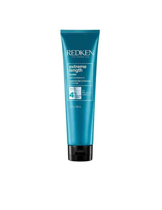 Redken Extreme Length Sealer treatment tube for strengthening and fortifying hair lengths. Suitable for all hair types and textures.