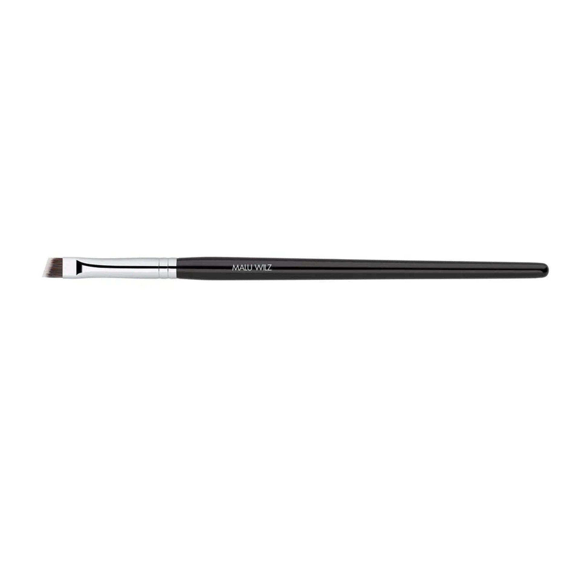 Malu Wilz Eyebrow Brush with synthetic bristles for precise eyebrow grooming and definition.