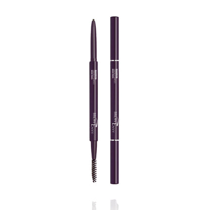 EyEnvy® Browenvy™ Pencil displaying a 1.2mm fine tip for precise eyebrow shaping and a smudge-proof, water-resistant finish.