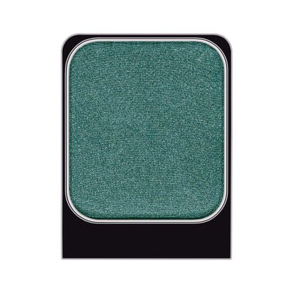 Malu Wilz Eyeshadow in rich teal shade, perfect for adding color and dimension to eye makeup looks.