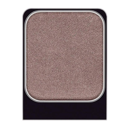 Malu Wilz eyeshadow powder in a shimmering taupe shade, perfect for adding depth to eye makeup looks.