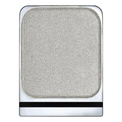 Malu Wilz Eyeshadow in a shimmering silver shade, perfect for adding dimension to eye makeup looks.